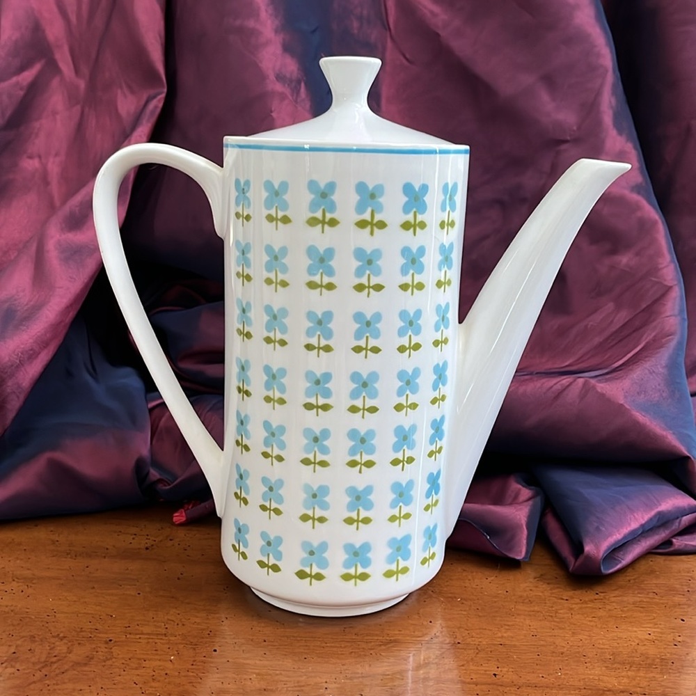 Mikasa Coffee Pot Mid Century Ceramic-Stone SACHETS 3081